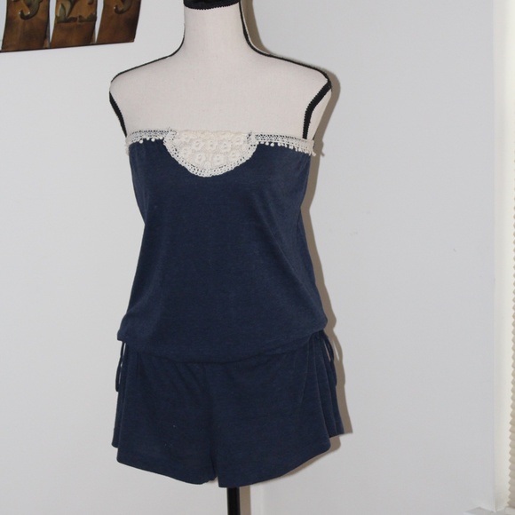 Lucky Brand, Swimwear Romper - Picture 3 of 10